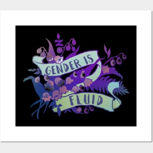 Gender Is Fluid Posters and Art